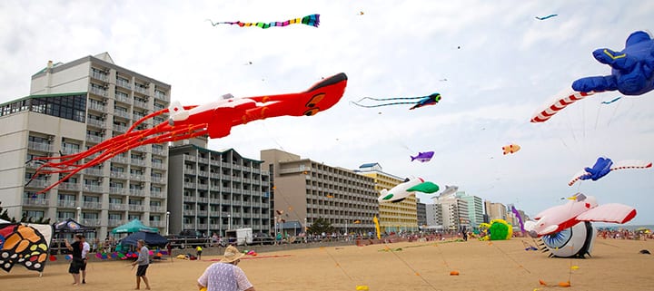 Virginia Beach hotel - events - Atlantic Coast Kite Festival