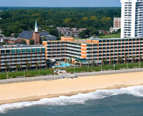 Virginia Beach hotel - Holiday Inn and Suites oceanfront hotel