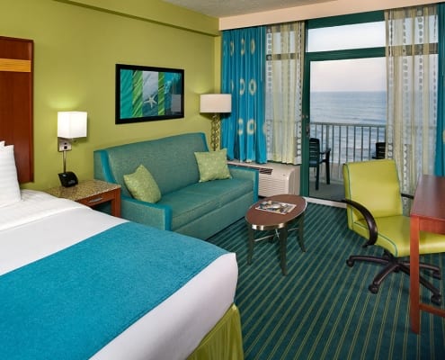 Virginia Beach hotel - oceanfront king bed room