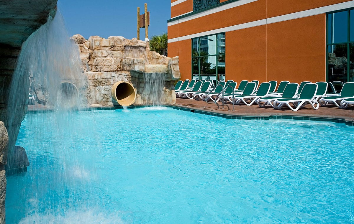 Virginia Beach hotel - waterslides