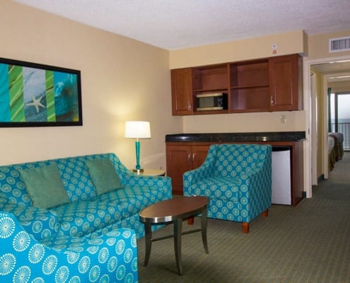 Virginia Beach hotel - oceanfront 2 queen bed suite