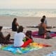 beach yoga - hotel events activities