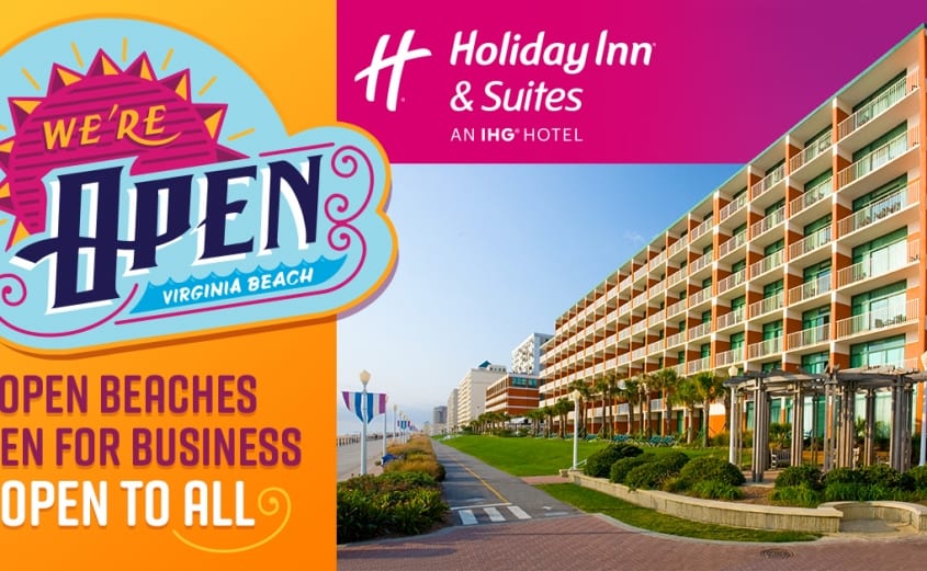 Virginia Beach Oceanfront Hotel | Holiday Inn & Suites Virginia Beach – North Beach Embraces OPENNESS!