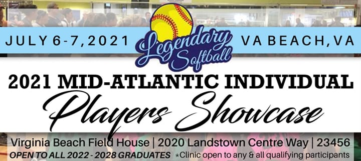 Legendary Softball Mid-Atlantic Players Showcase