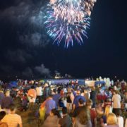 fireworks on the Virginia Beach Oceanfront!