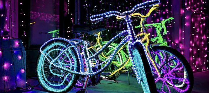 Virginia Beach events - Holiday Lights Bike Night