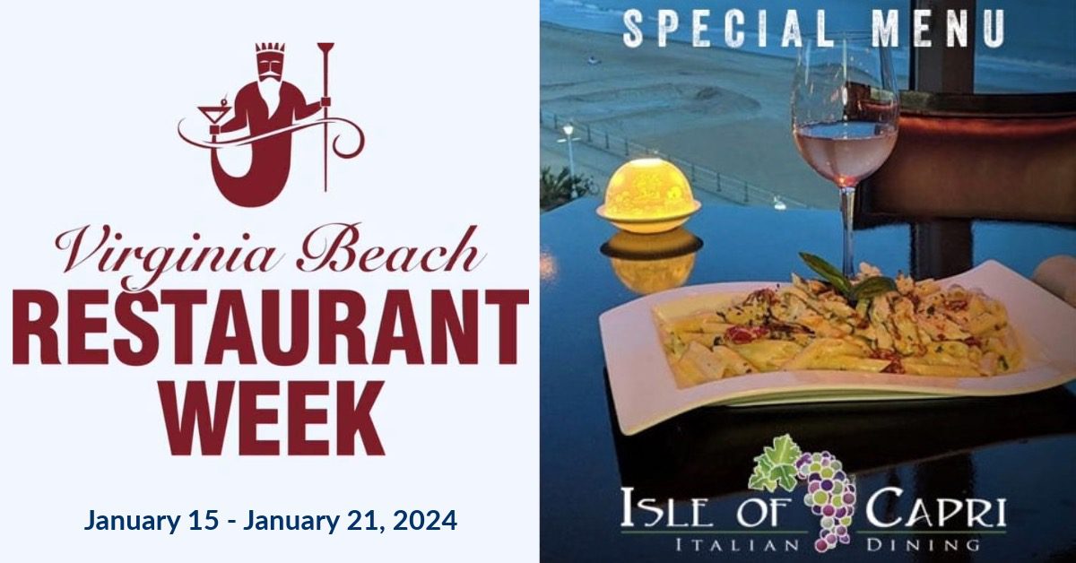 VIRGINIA BEACH RESTAURANT WEEK 2024